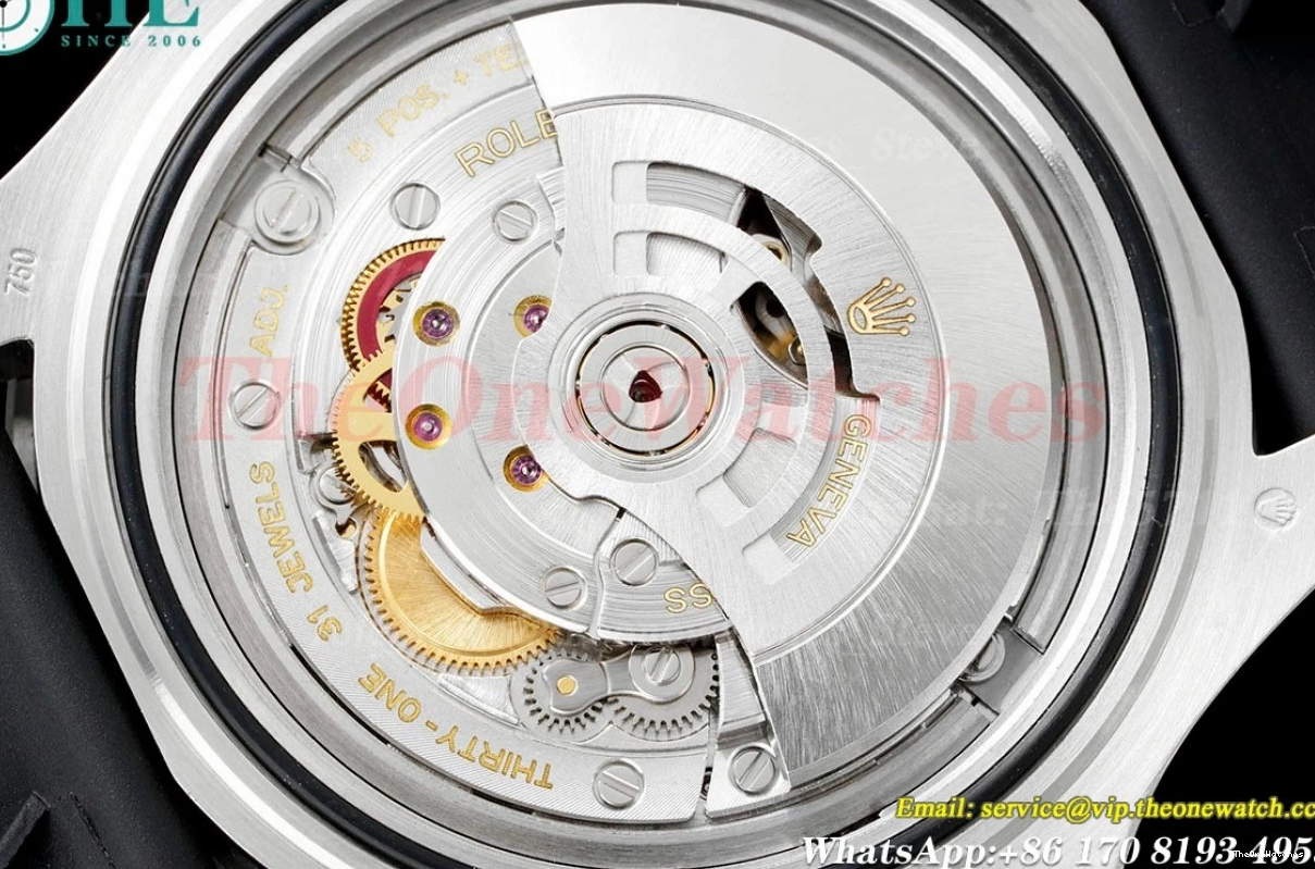 42mm JVSF VR3235 YachtMaster SS 904L Blk 226659 RU 0409